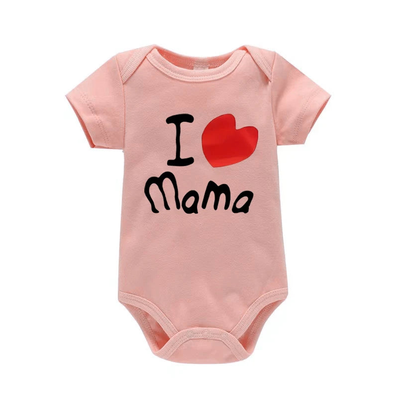 Mama & Papa Romper