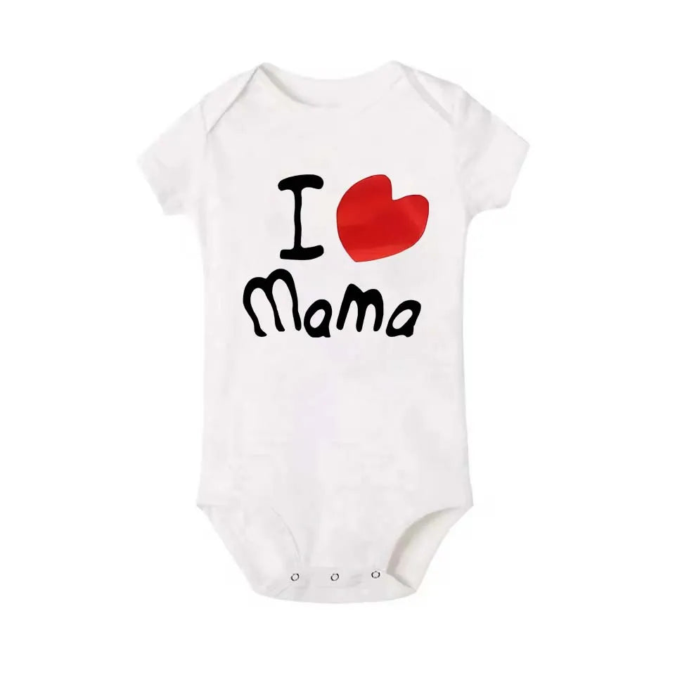 Mama & Papa Romper