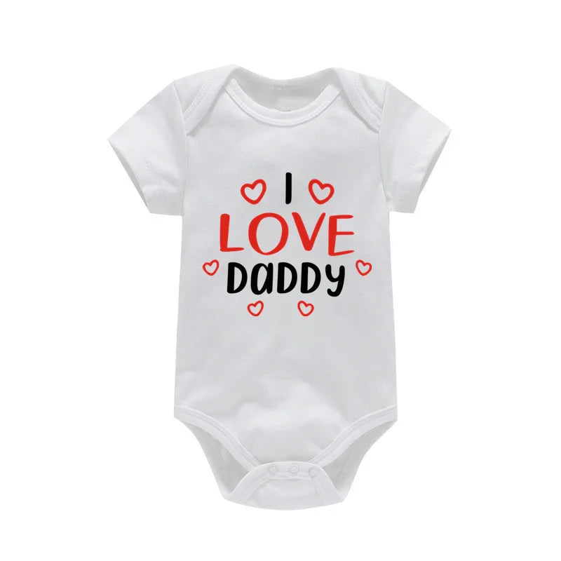Love Mom & Dad Romper