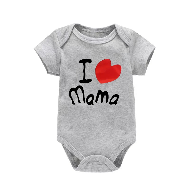Mama & Papa Romper