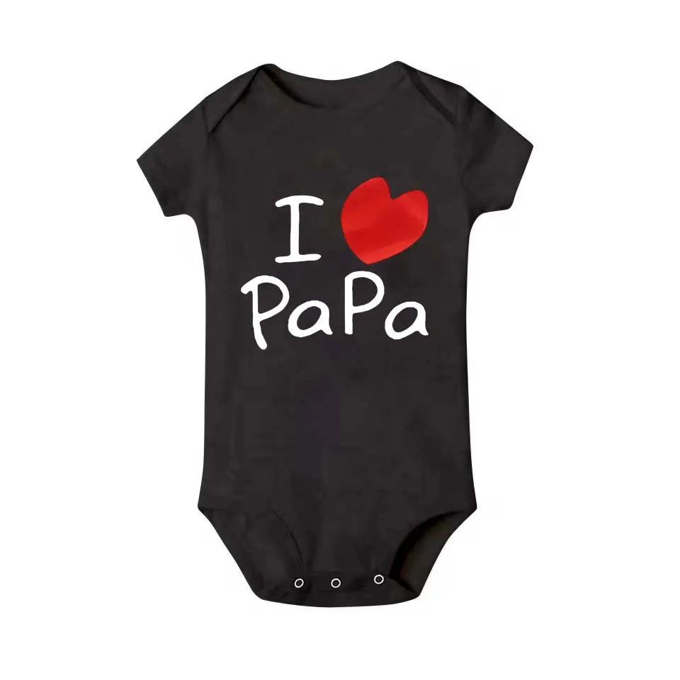 Mama & Papa Romper