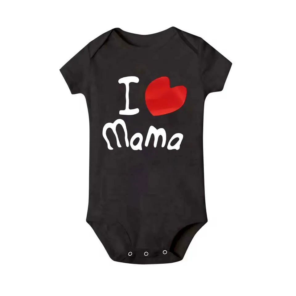 Mama & Papa Romper