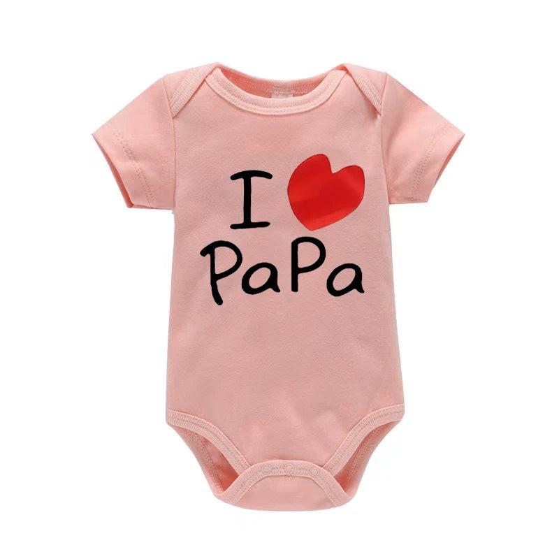 Mama & Papa Romper