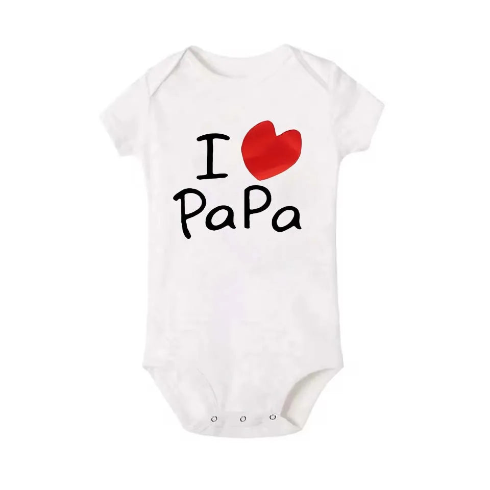 Mama & Papa Romper