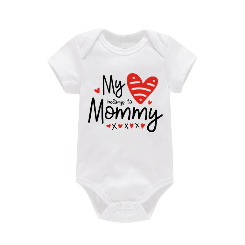 Love Mom & Dad Romper